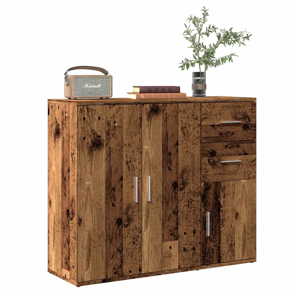 Komoda boja staro drvo 91 x 29,5 x 75 cm od konstruiranog drva