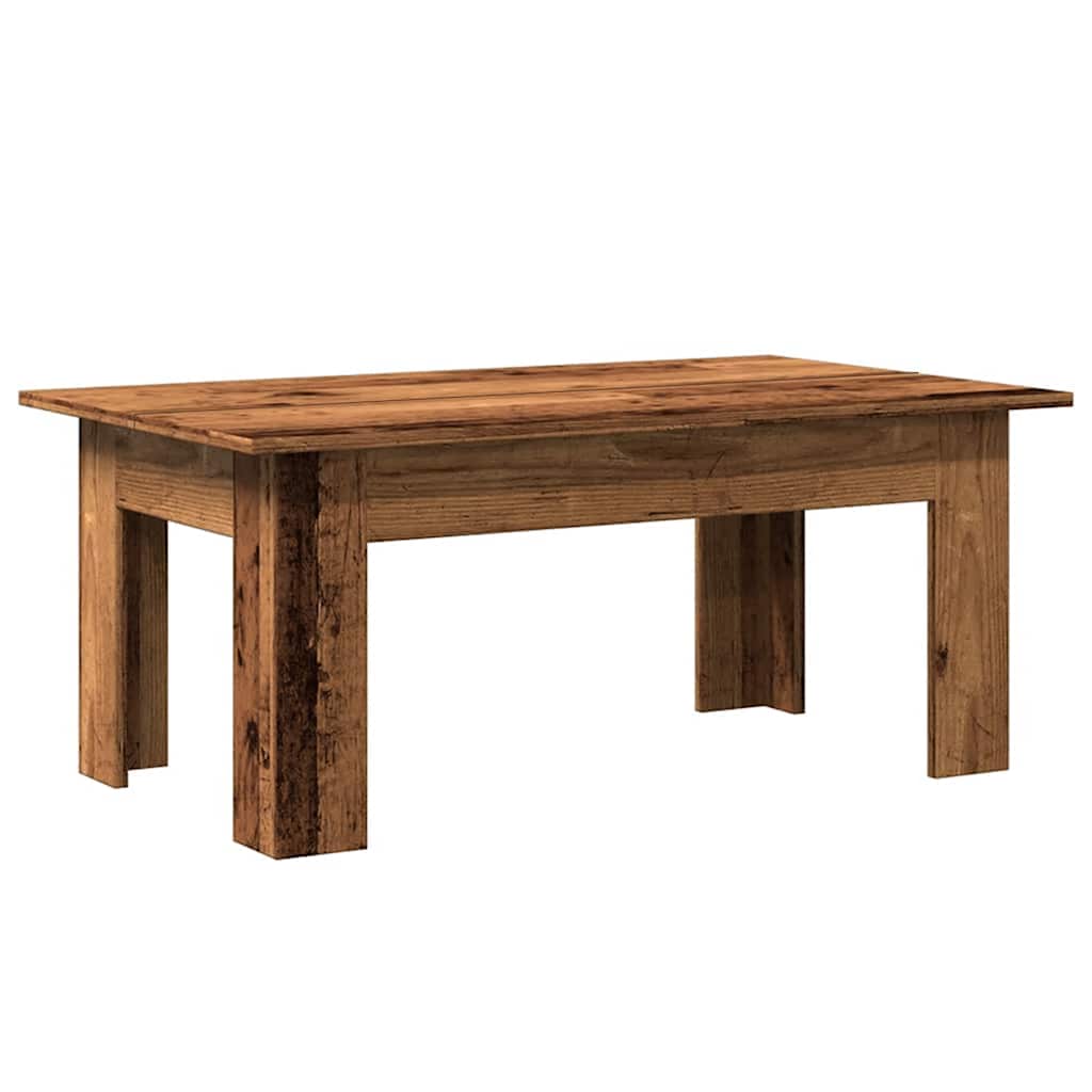 Stol za kavu staro drvo 100x60x42 cm konstruiranog drva