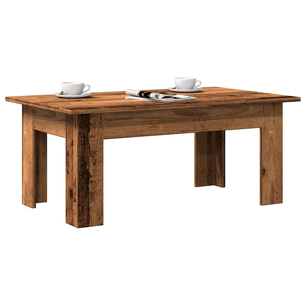 Stol za kavu staro drvo 100x60x42 cm konstruiranog drva