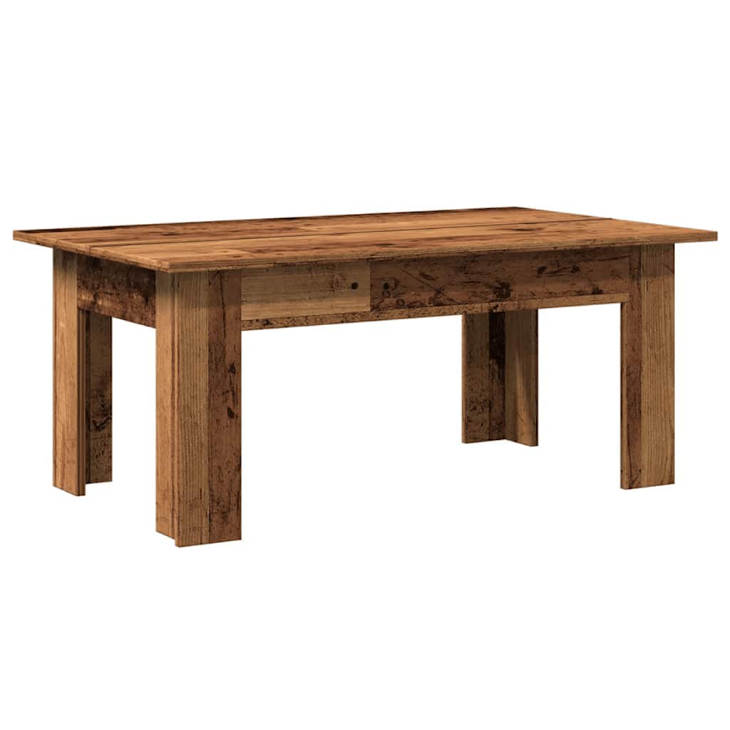 Stol za kavu staro drvo 100x60x42 cm konstruiranog drva