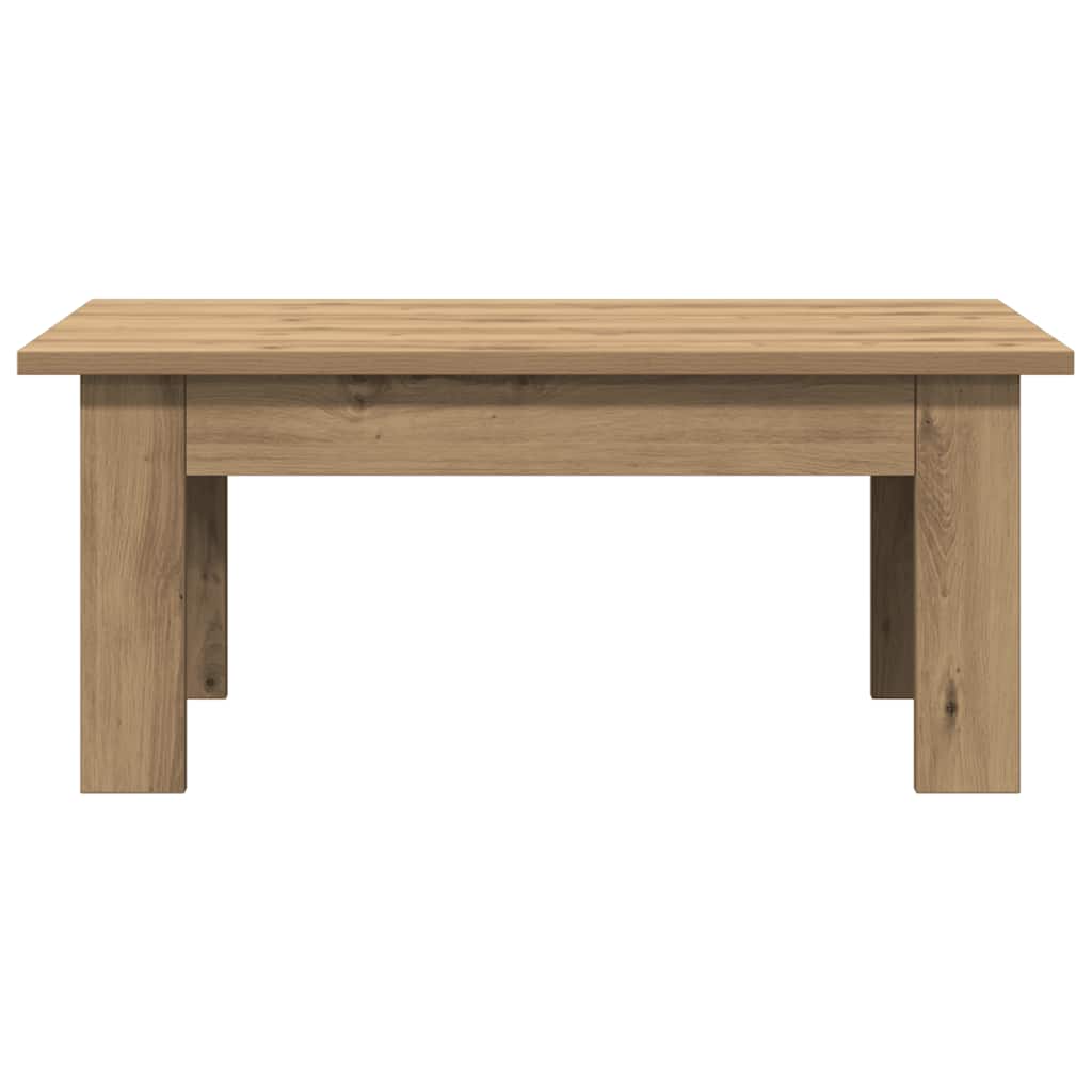 Stol za kavu Artisan hrast 100x60x42 cm izrađeno drvo