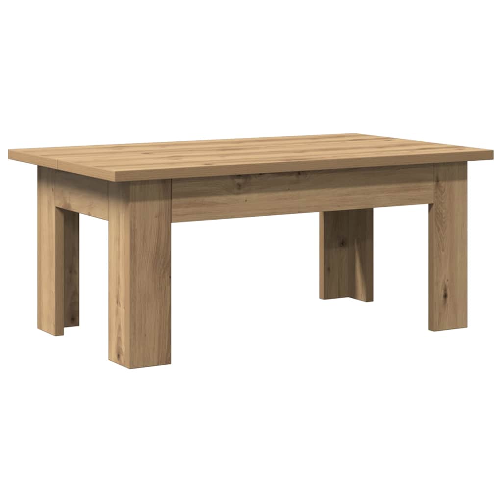 Stol za kavu Artisan hrast 100x60x42 cm izrađeno drvo