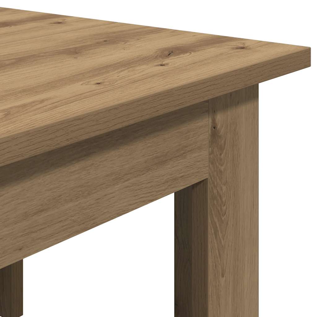 Stol za kavu Artisan hrast 100x60x42 cm izrađeno drvo