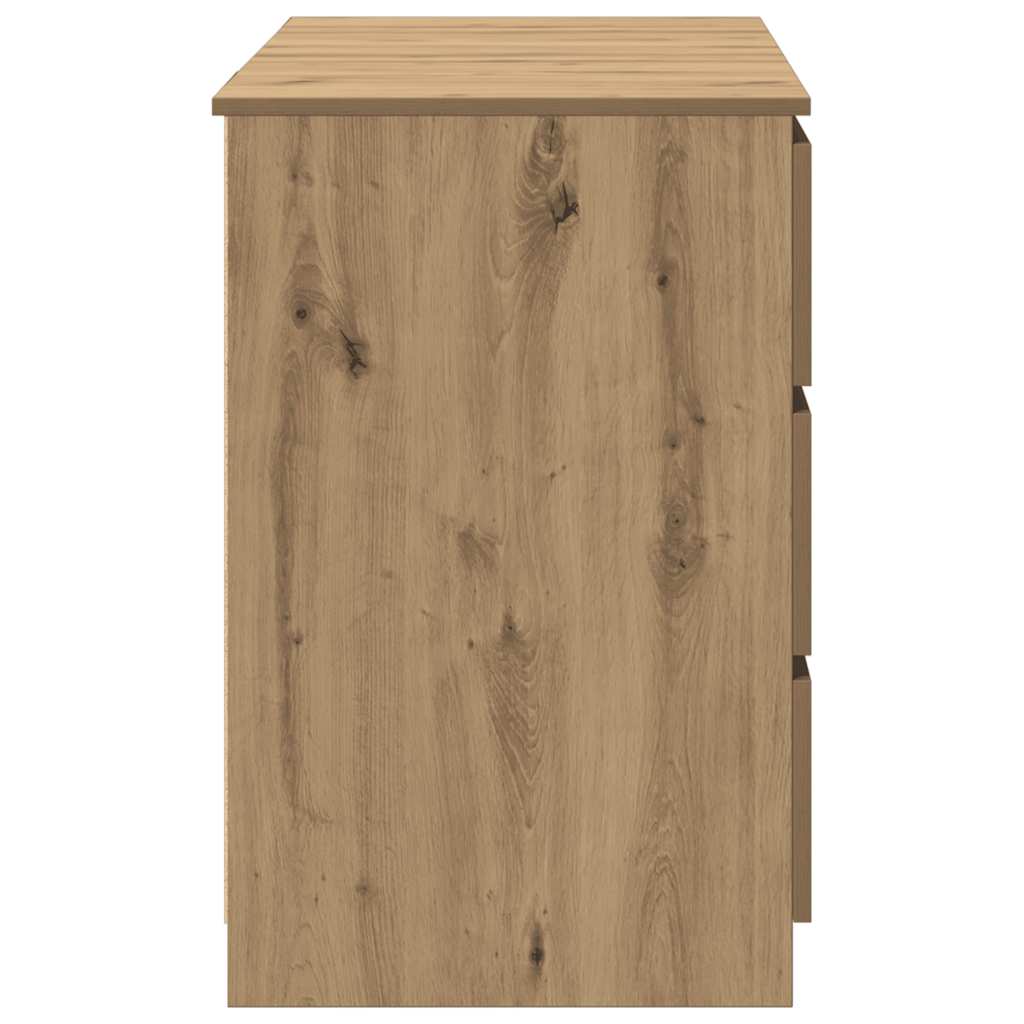 Pisaći stol Artisan hrast 140x50x77 cm izrađeno drvo