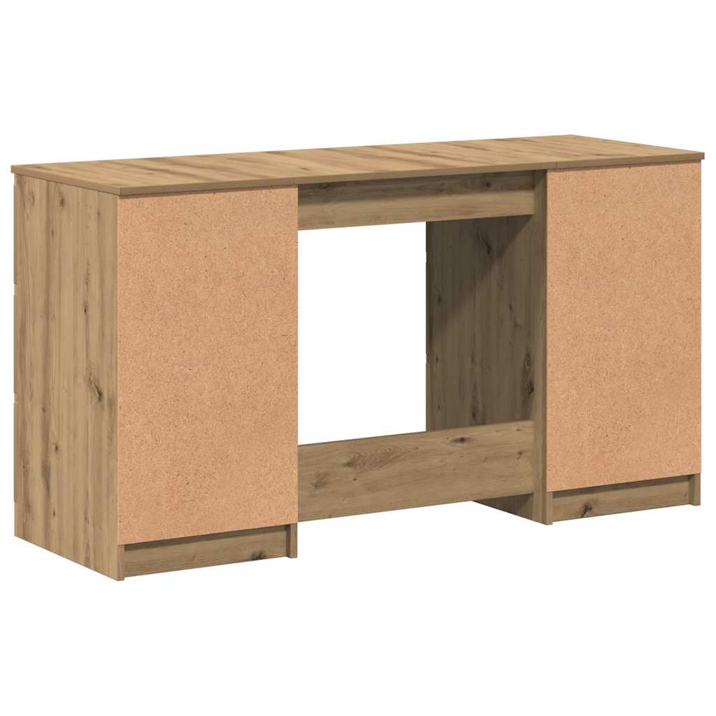 Pisaći stol Artisan hrast 140x50x77 cm izrađeno drvo