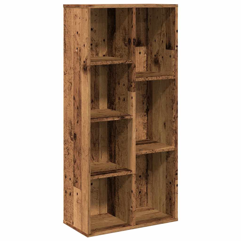 Ormar za knjige staro drvo 50x25x104 cm