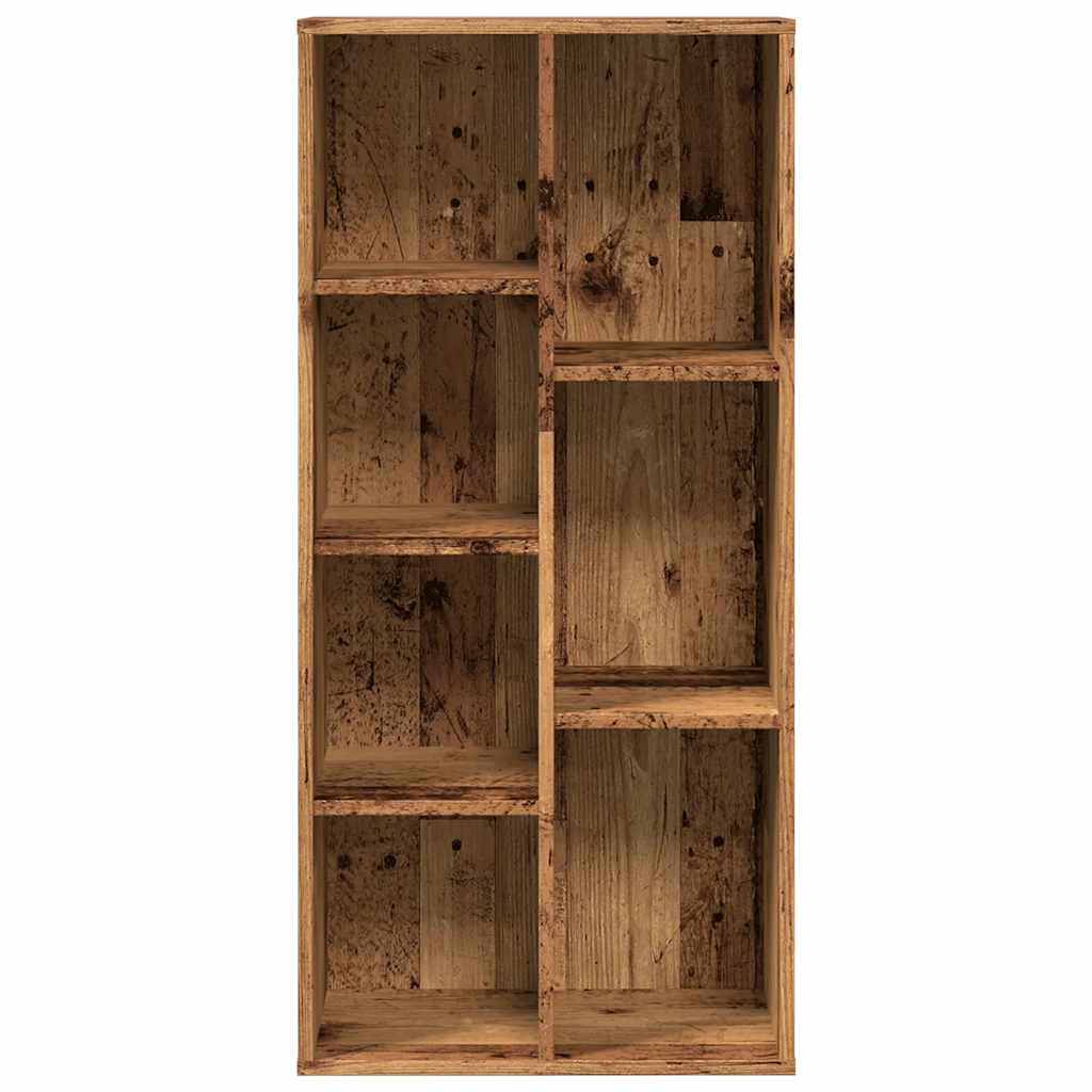 Ormar za knjige staro drvo 50x25x104 cm