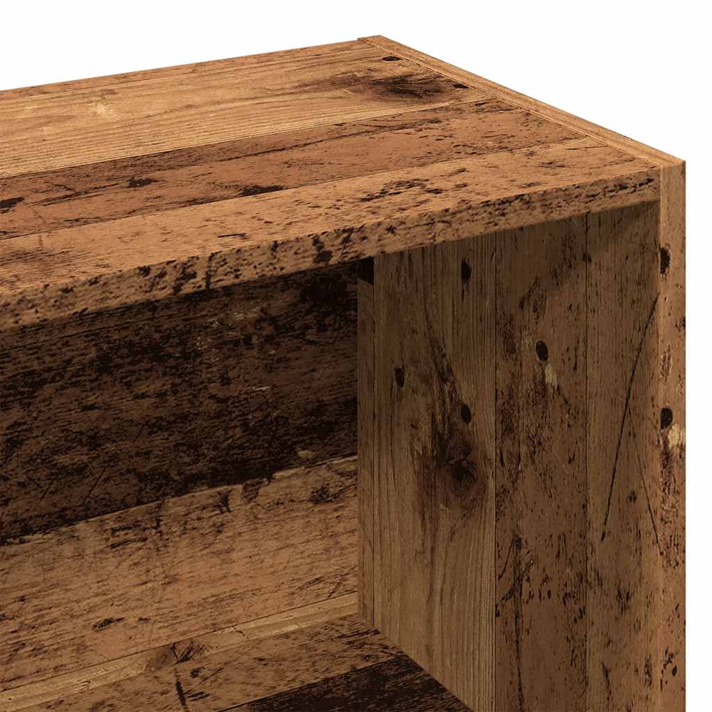 Ormar za knjige staro drvo 50x25x104 cm