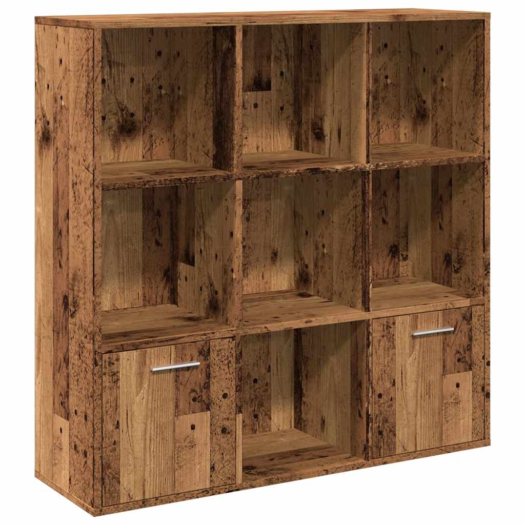 Ormar za knjige staro drvo 98x29x97,5 cm konstruirano drvo