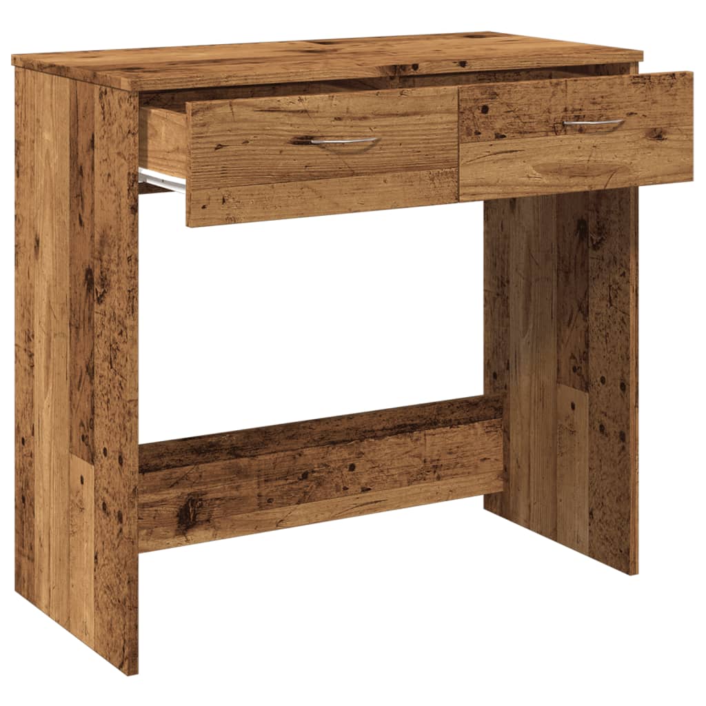 Radni stol boja starog drva 80 x 40 x 75 cm konstruirano drvo