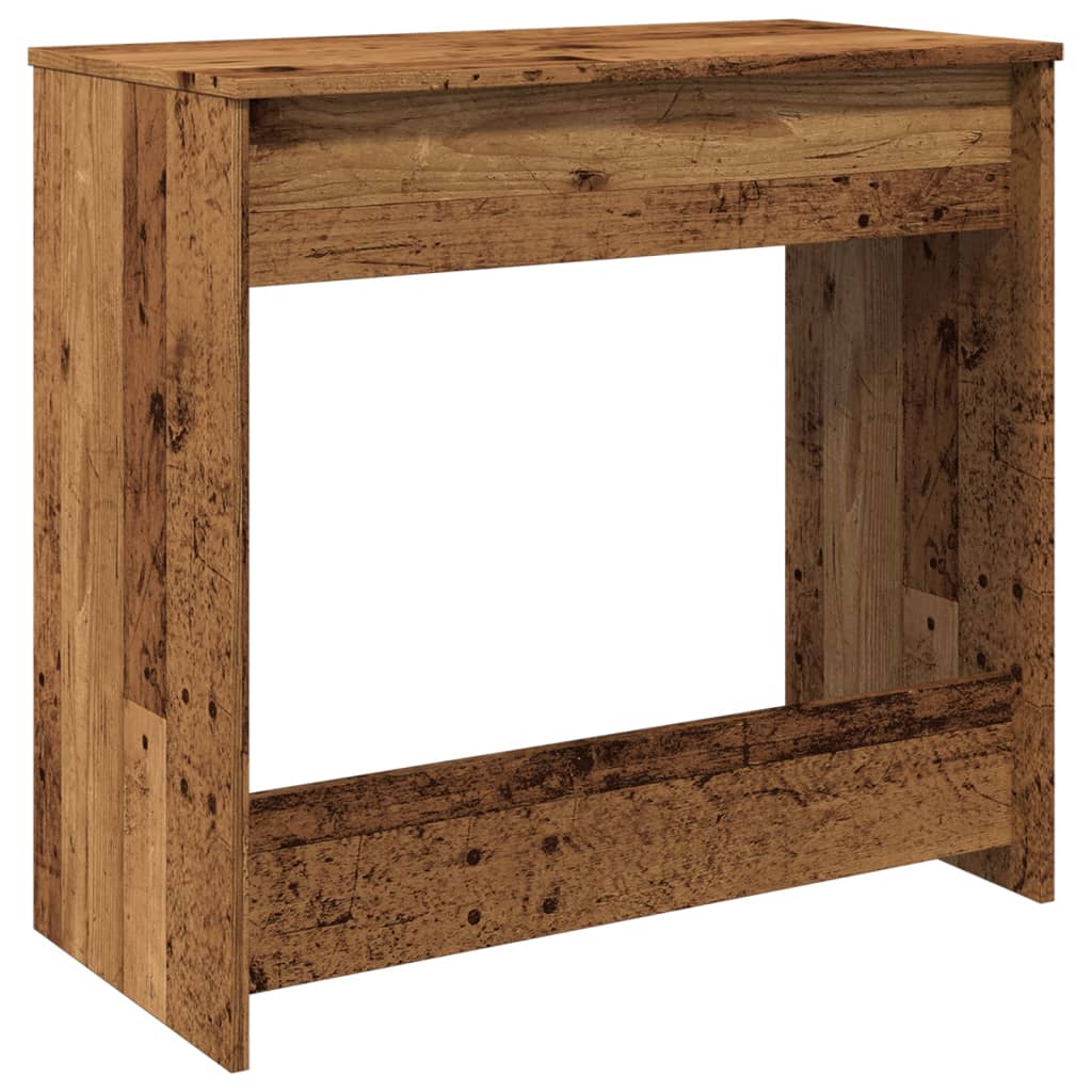 Radni stol boja starog drva 80 x 40 x 75 cm konstruirano drvo