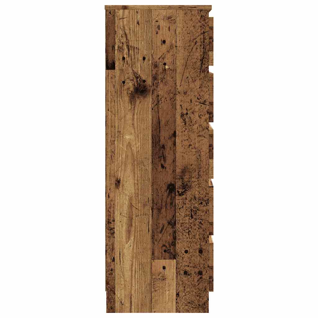 Ladičar boja staro drvo 60 x 36 x 103 cm od konstruiranog drva