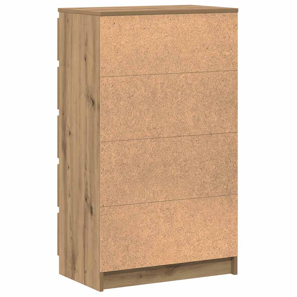 Ladičar boja hrasta artisan 60 x 36 x 103 cm konstruirano drvo