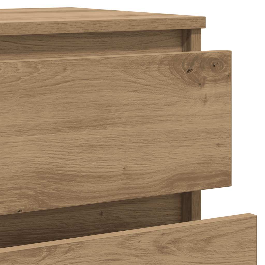 Ladičar boja hrasta artisan 60 x 36 x 103 cm konstruirano drvo