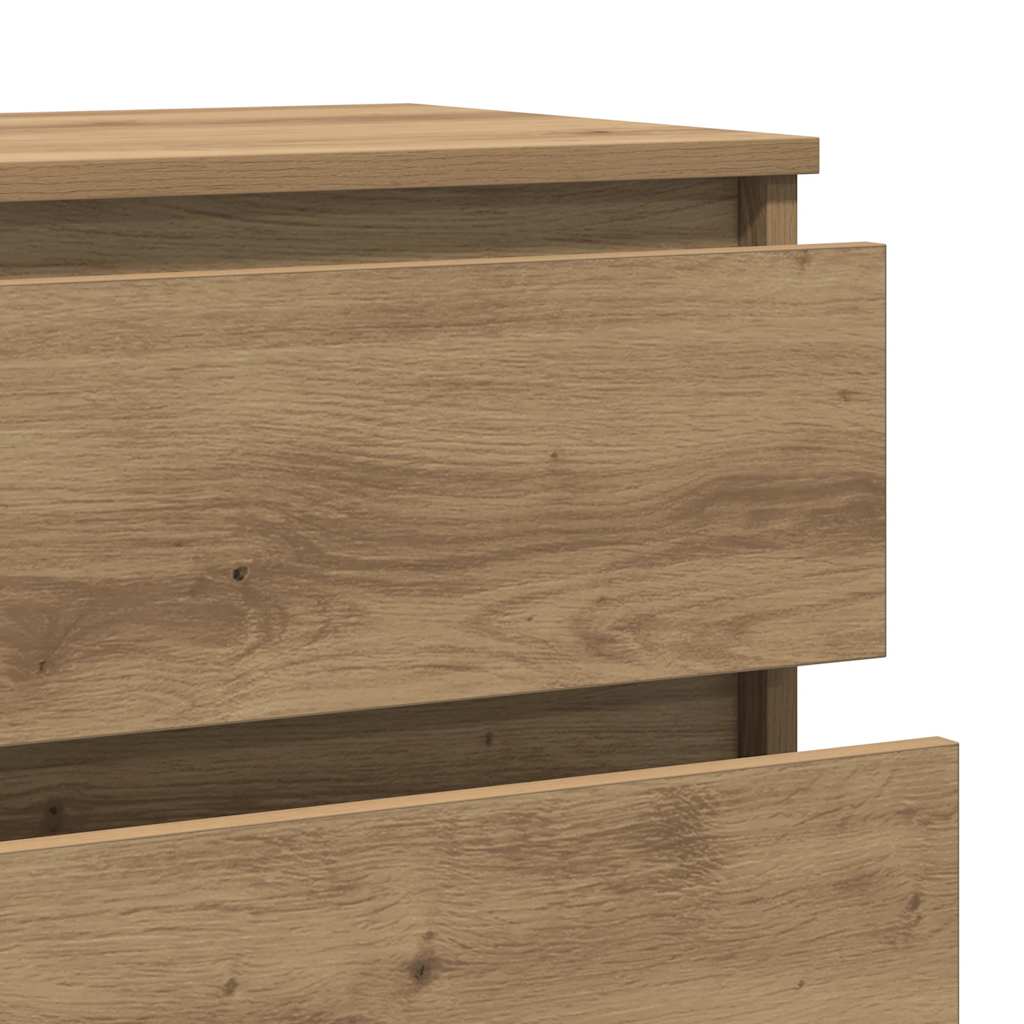 Ladičar boja hrasta artisan 60 x 36 x 103 cm konstruirano drvo
