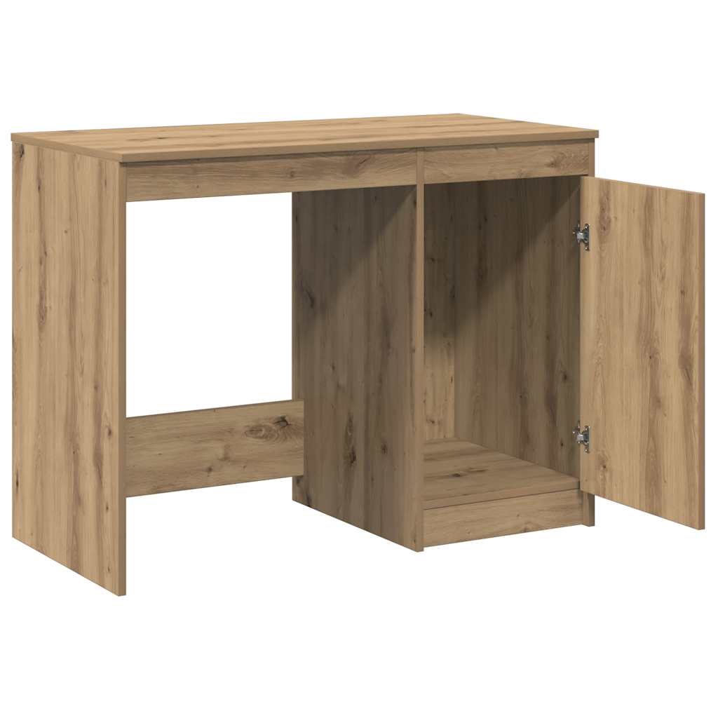 Radni stol boja hrasta artisan 100x50x76 cm konstruirano drvo