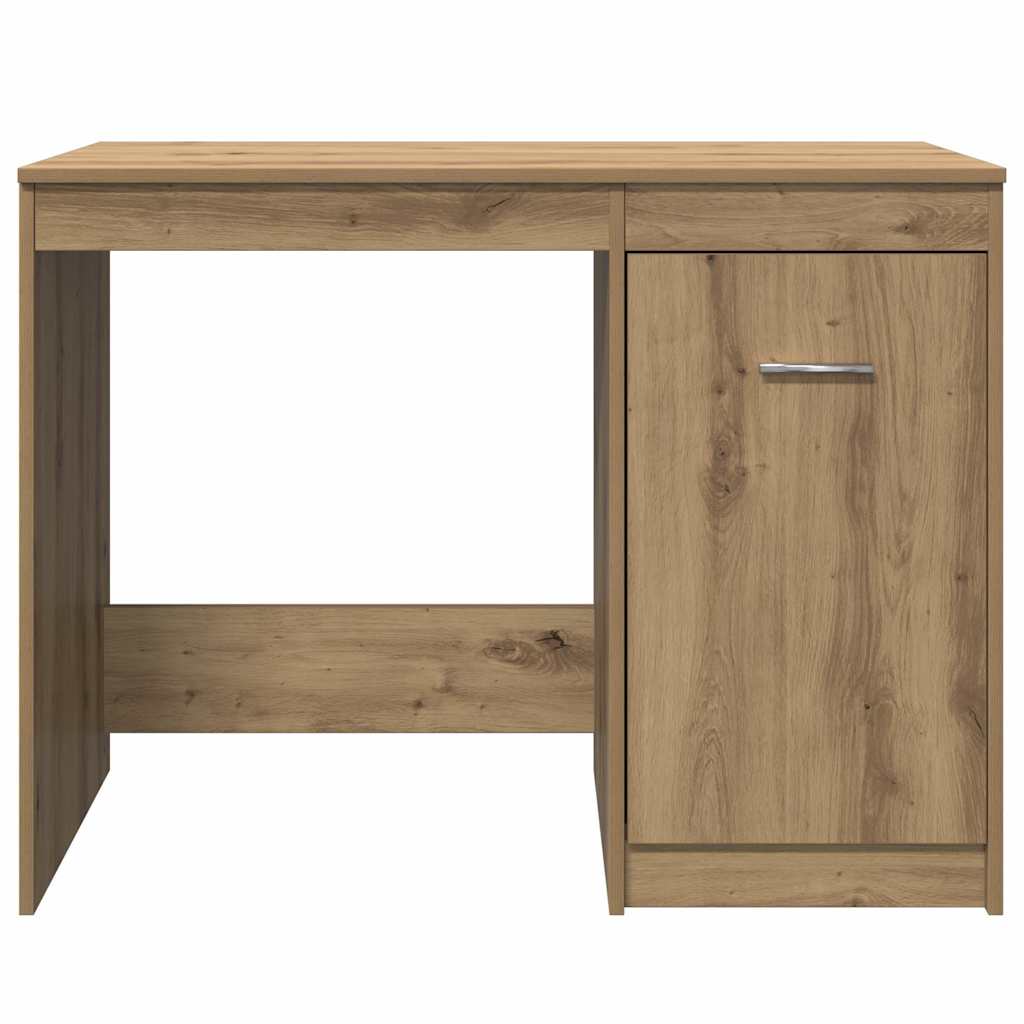 Radni stol boja hrasta artisan 100x50x76 cm konstruirano drvo