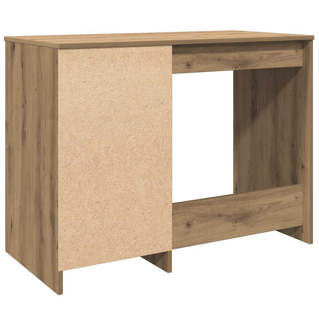 Radni stol boja hrasta artisan 100x50x76 cm konstruirano drvo