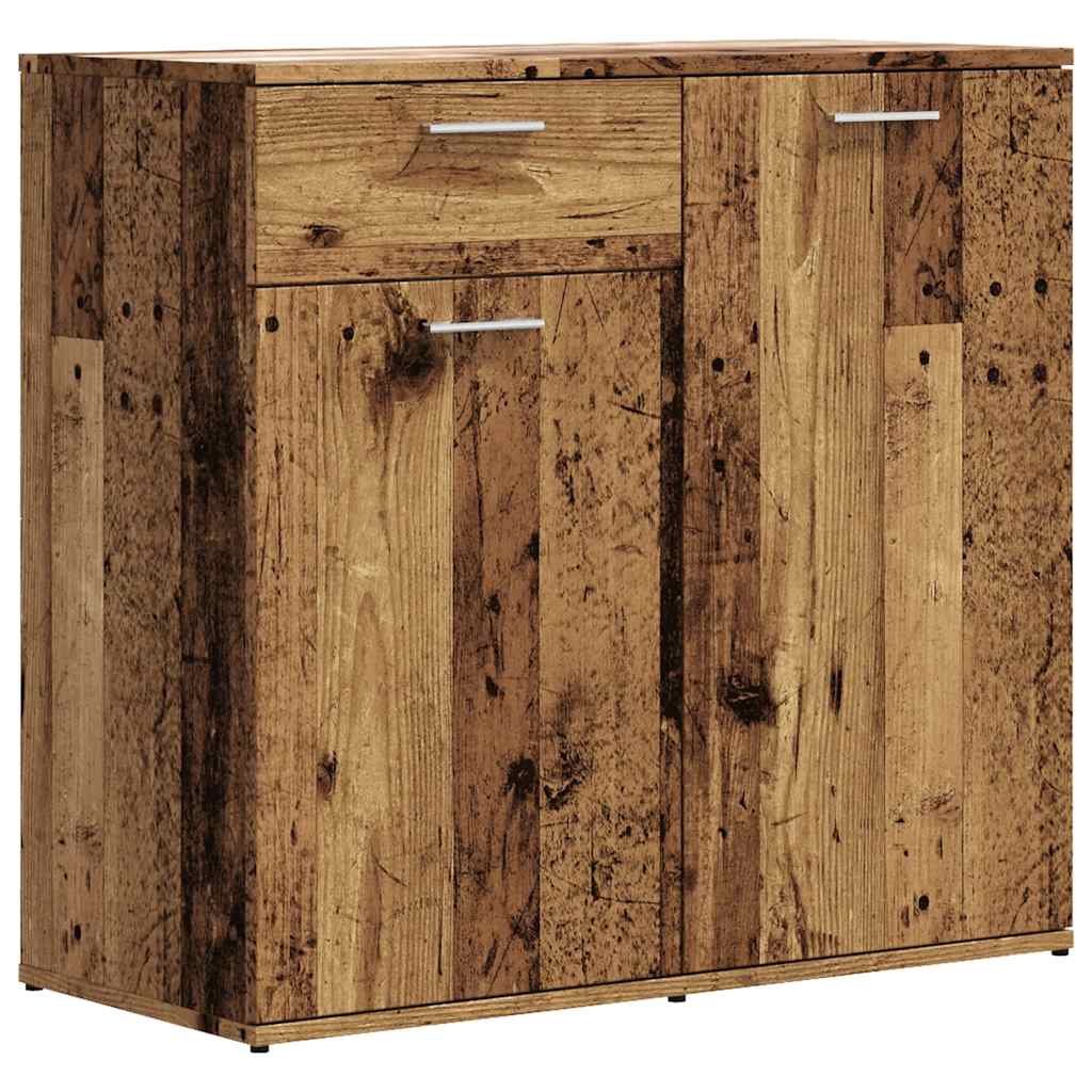 Komoda boja staro drvo 80 x 36 x 75 cm od konstruiranog drva