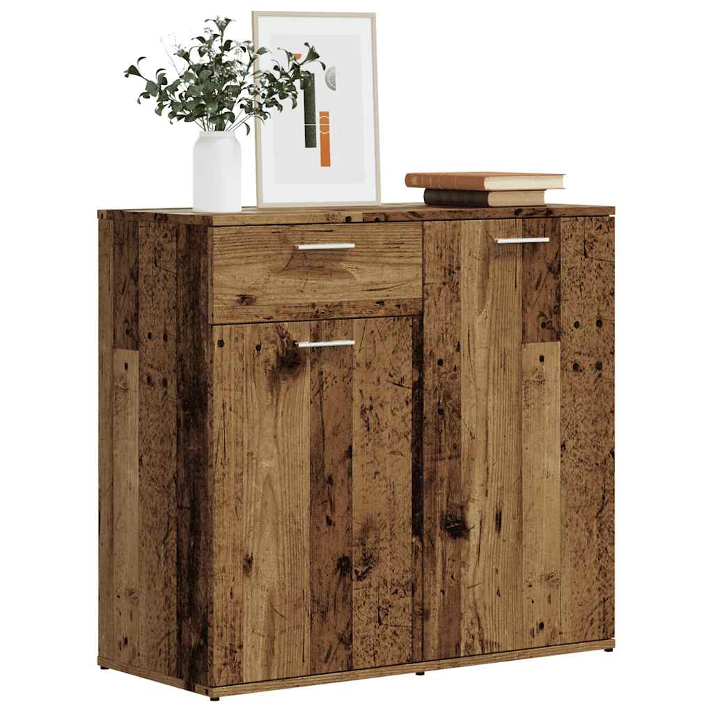 Komoda boja staro drvo 80 x 36 x 75 cm od konstruiranog drva