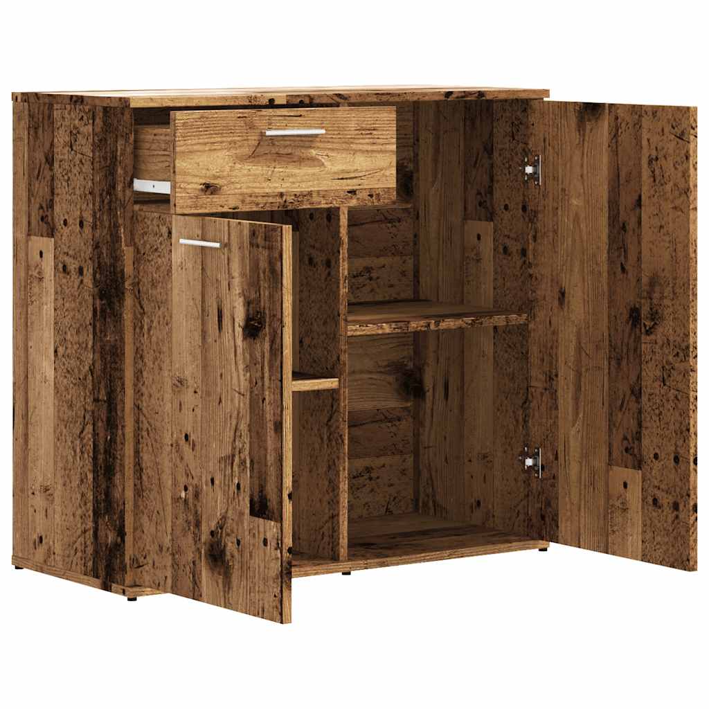 Komoda boja staro drvo 80 x 36 x 75 cm od konstruiranog drva