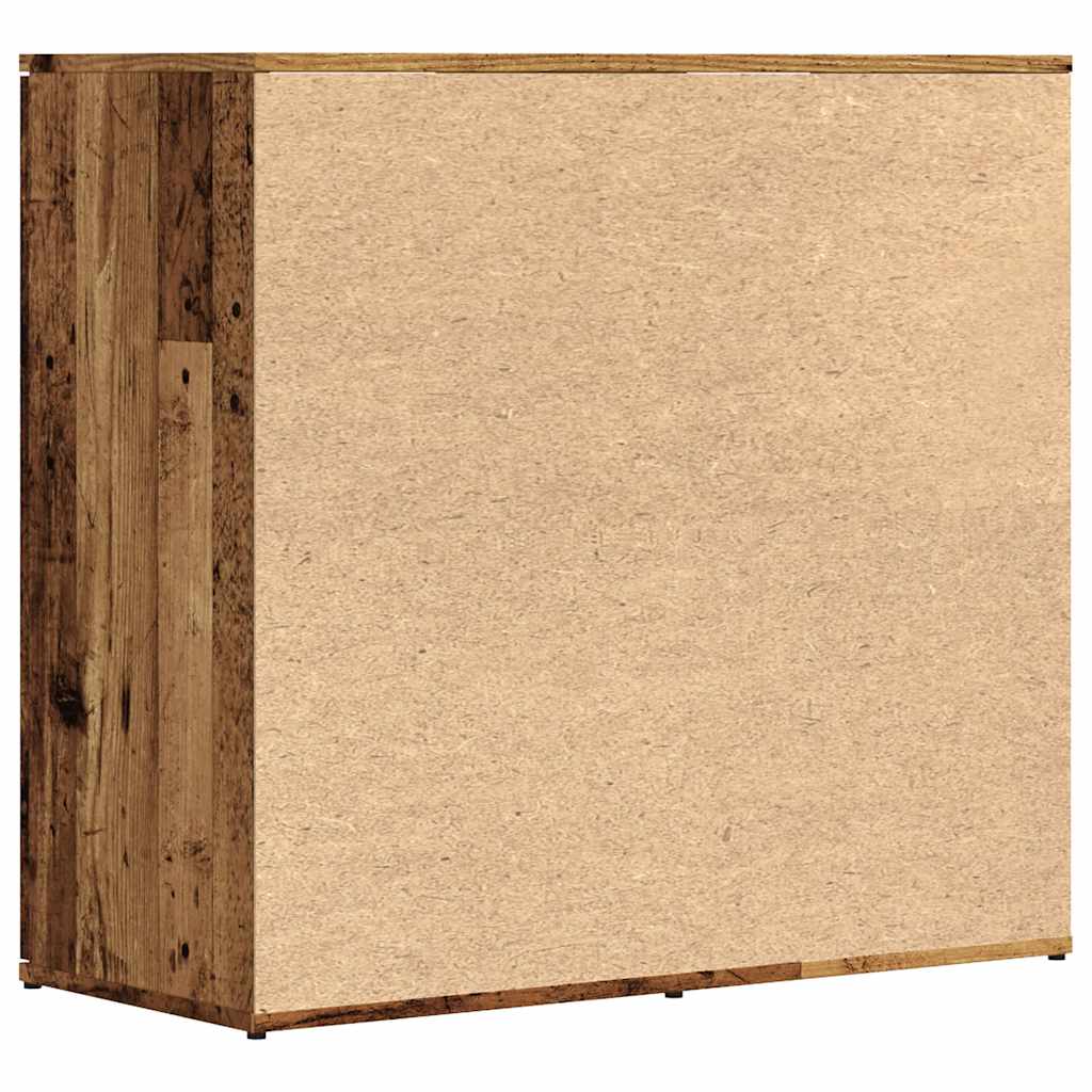 Komoda boja staro drvo 80 x 36 x 75 cm od konstruiranog drva