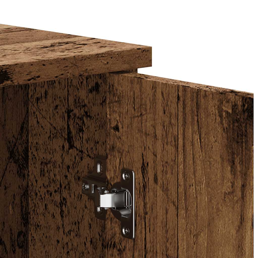 Komoda boja staro drvo 80 x 36 x 75 cm od konstruiranog drva