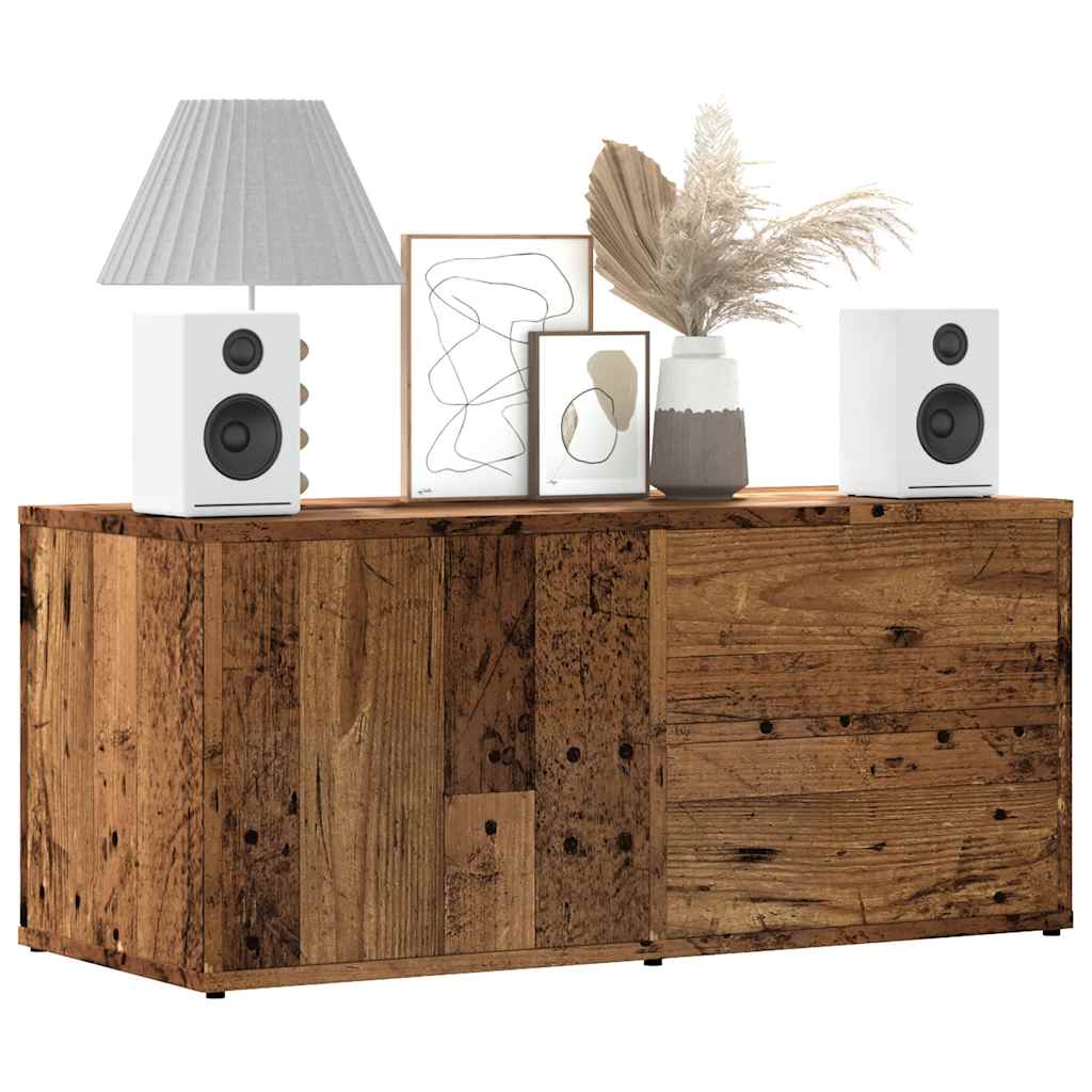 TV ormarić staro drvo 80x34x35,5 cm konstruirano drvo