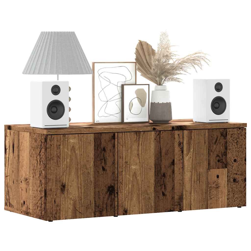 TV ormarić staro drvo 80x34x30 cm konstruirano drvo