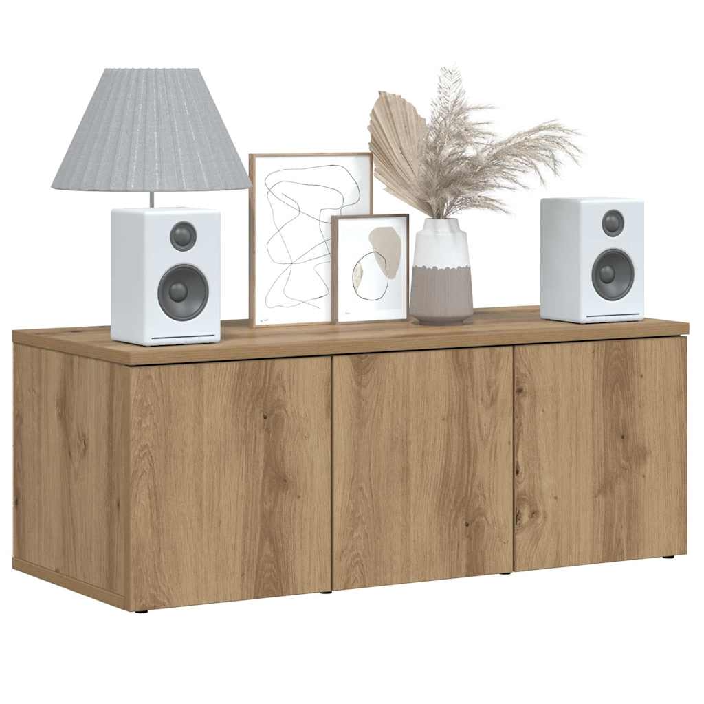TV ormarić Artisan hrast 80x34x30 cm izrađeno drvo