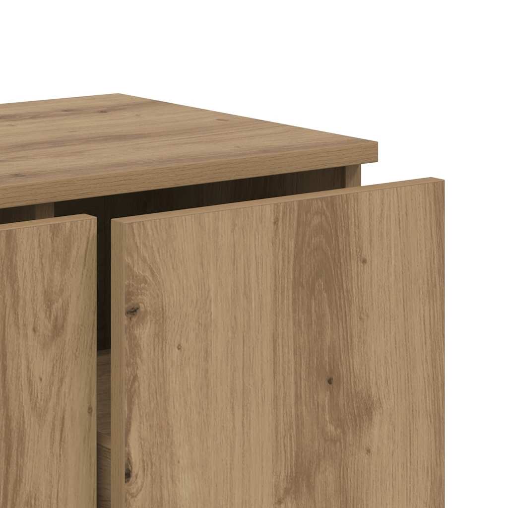 TV ormarić Artisan hrast 80x34x30 cm izrađeno drvo