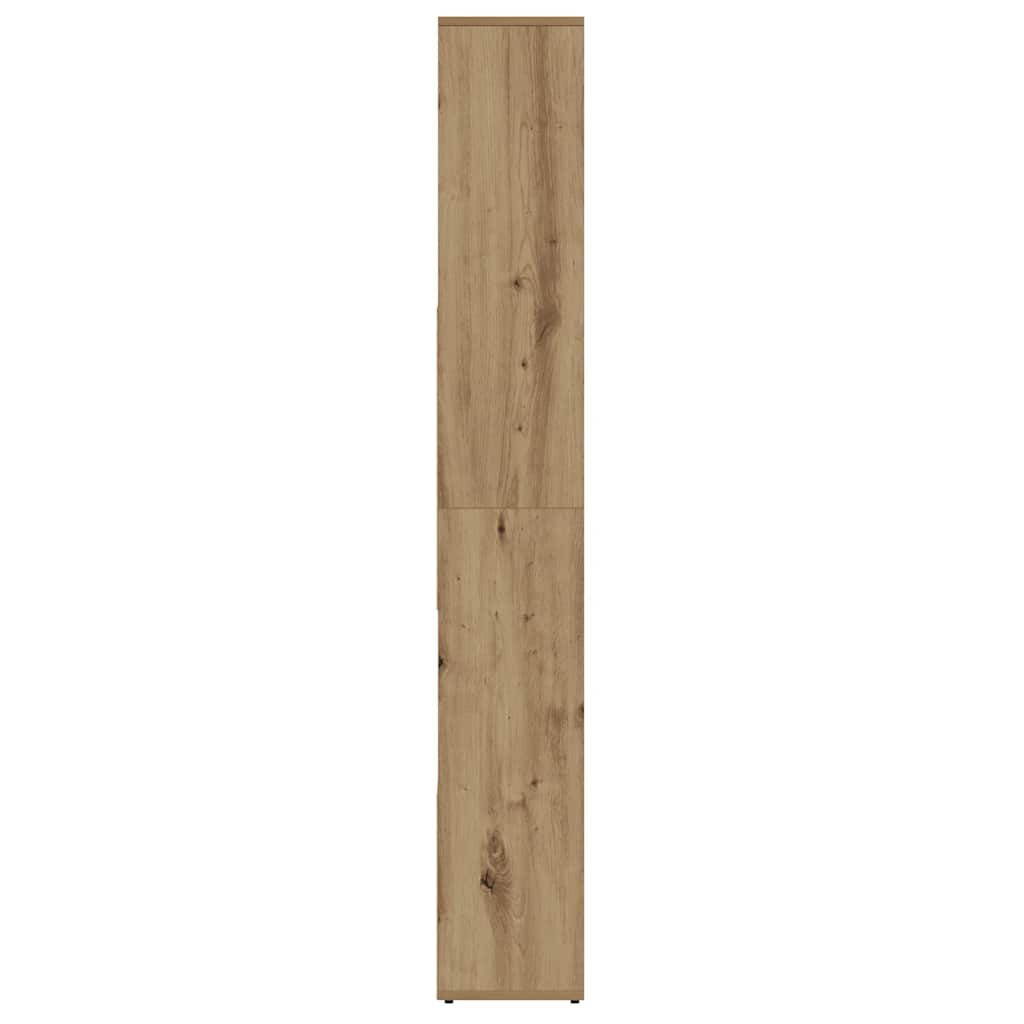 Polica za knjige Artisan hrast 67x24x161 cm Konstruirano drvo