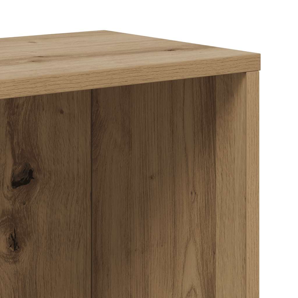 Polica za knjige Artisan hrast 67x24x161 cm Konstruirano drvo