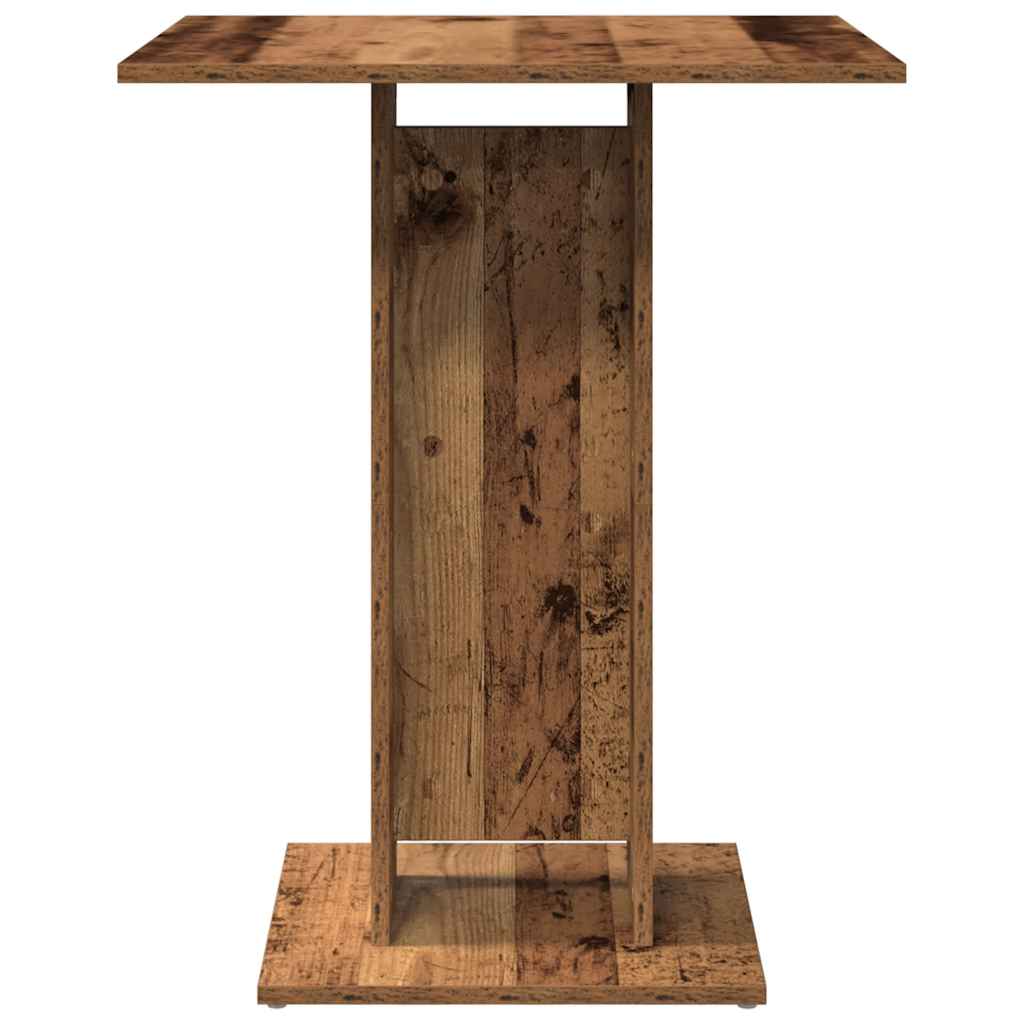 Stol za bistro staro drvo 60x60x75 cm konstruirano drvo
