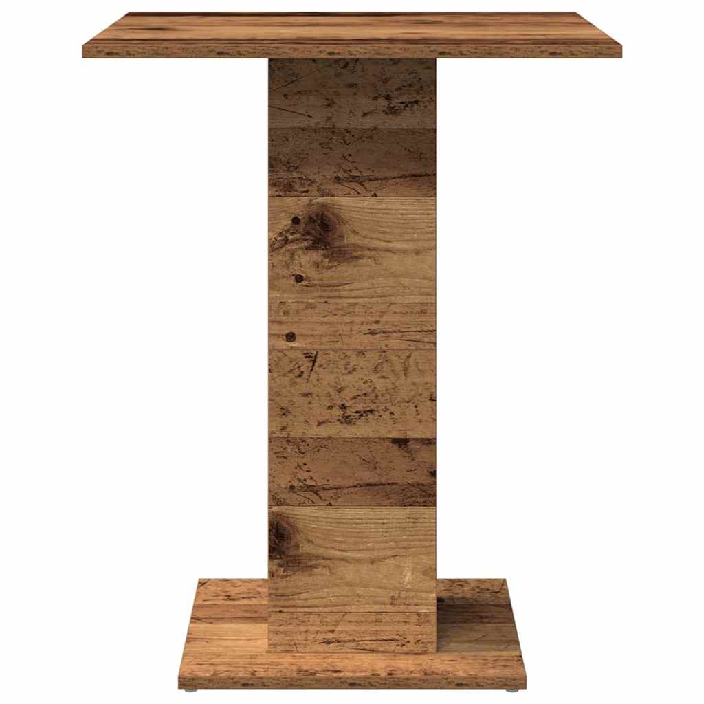 Stol za bistro staro drvo 60x60x75 cm konstruirano drvo