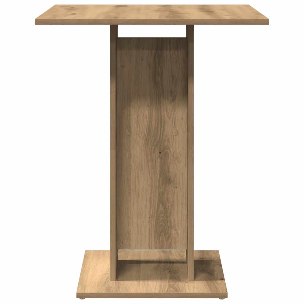Stol za bistro Artisan hrast 60x60x75 cm konstruirano drvo