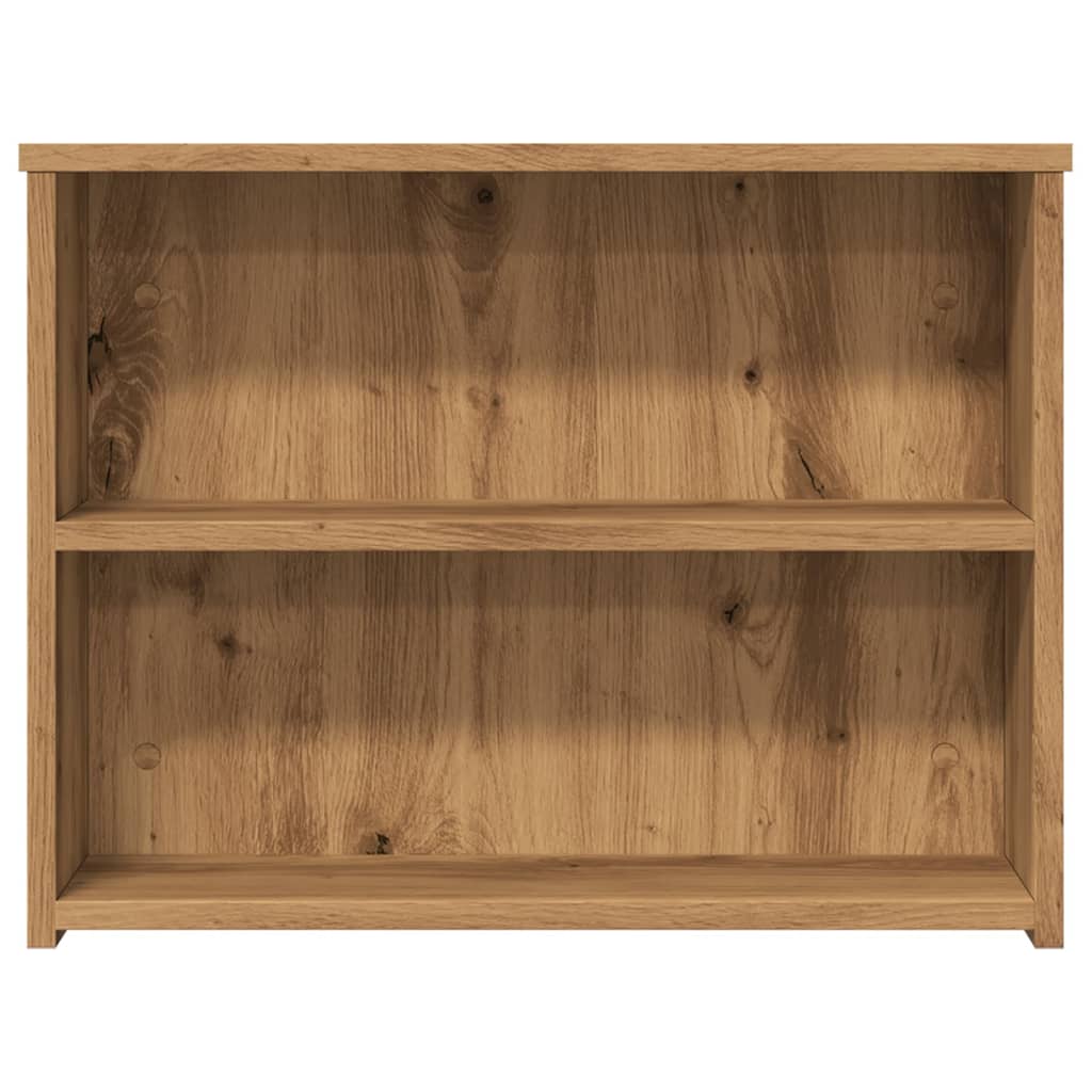 Stolić z kavu boja hrasta artisan 102x55x42cm konstruirano drvo