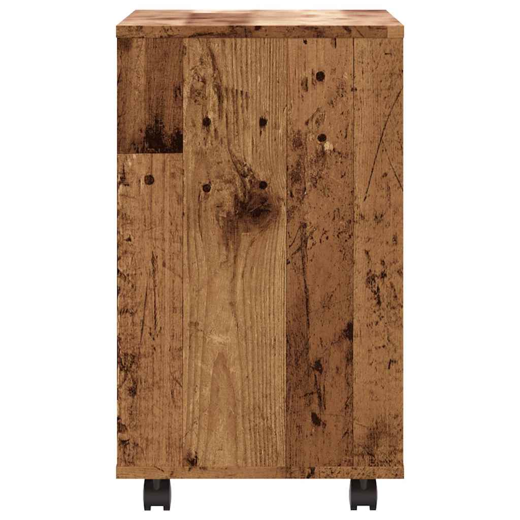 Pomoćni stol staro drvo 70x35x55 cm konstruirano drvo