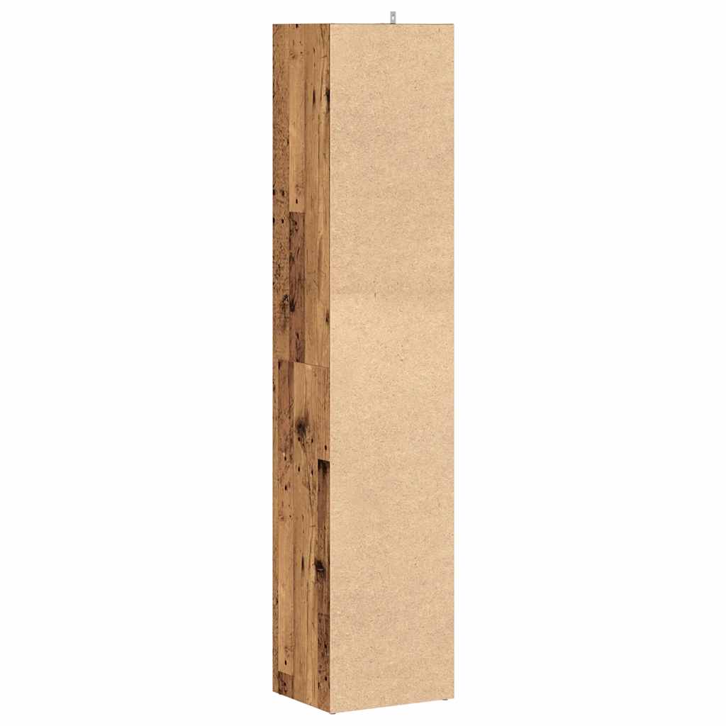 Ormar za knjige staro drvo 36x30x171 cm konstruirano drvo