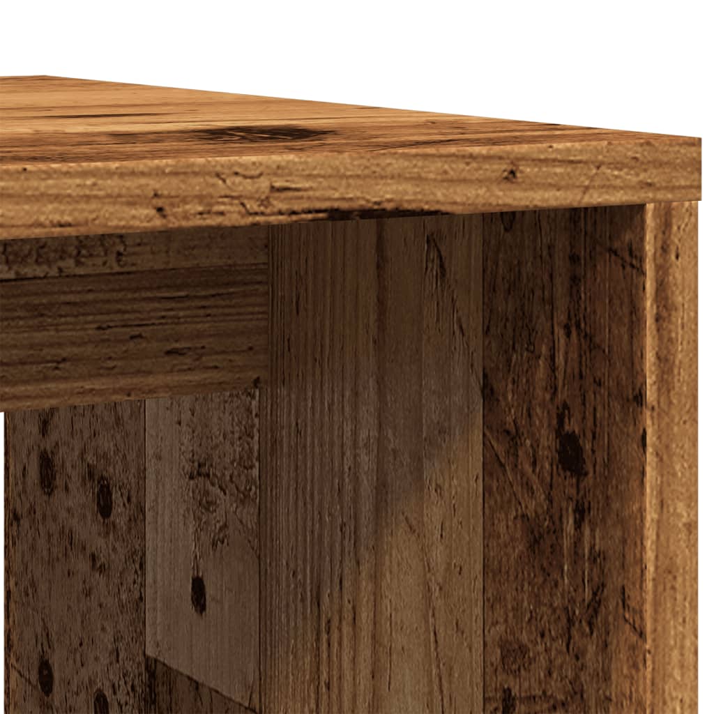Stolić za kavu boja starog drva 100x48x40 cm konstruirano drvo
