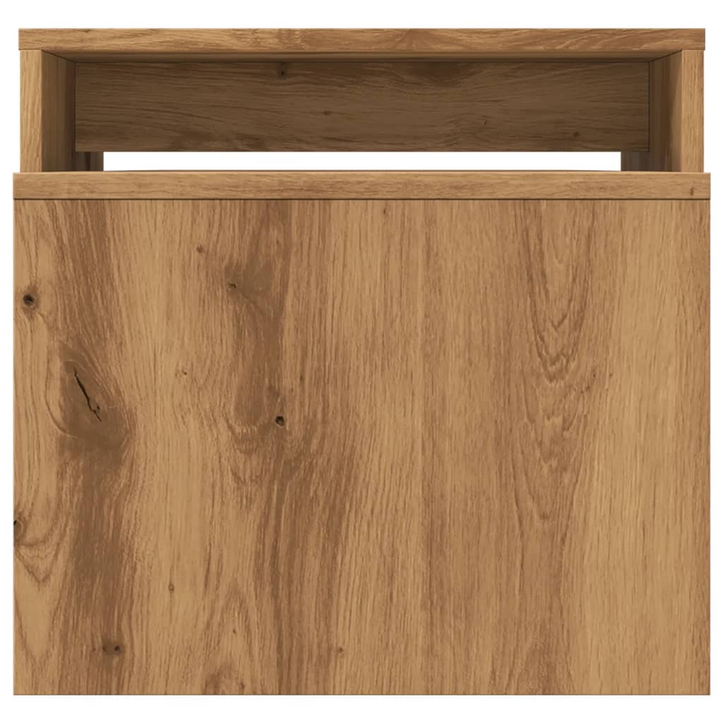 Stolić za kavu boja hrasta 100 x 48 x 40 cm konstruirano drvo