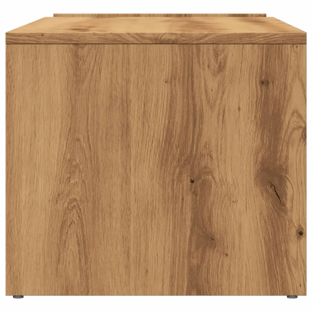 Stolić za kavu boja hrasta artisan 90x45x35cm konstruirano drvo