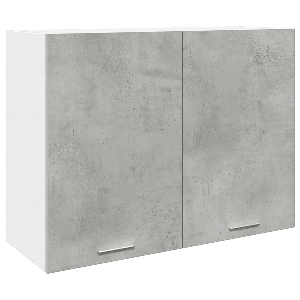 Viseći ormarić "Lyon" Betonsko sivi 80x31x60 cm Inženirsko drvo