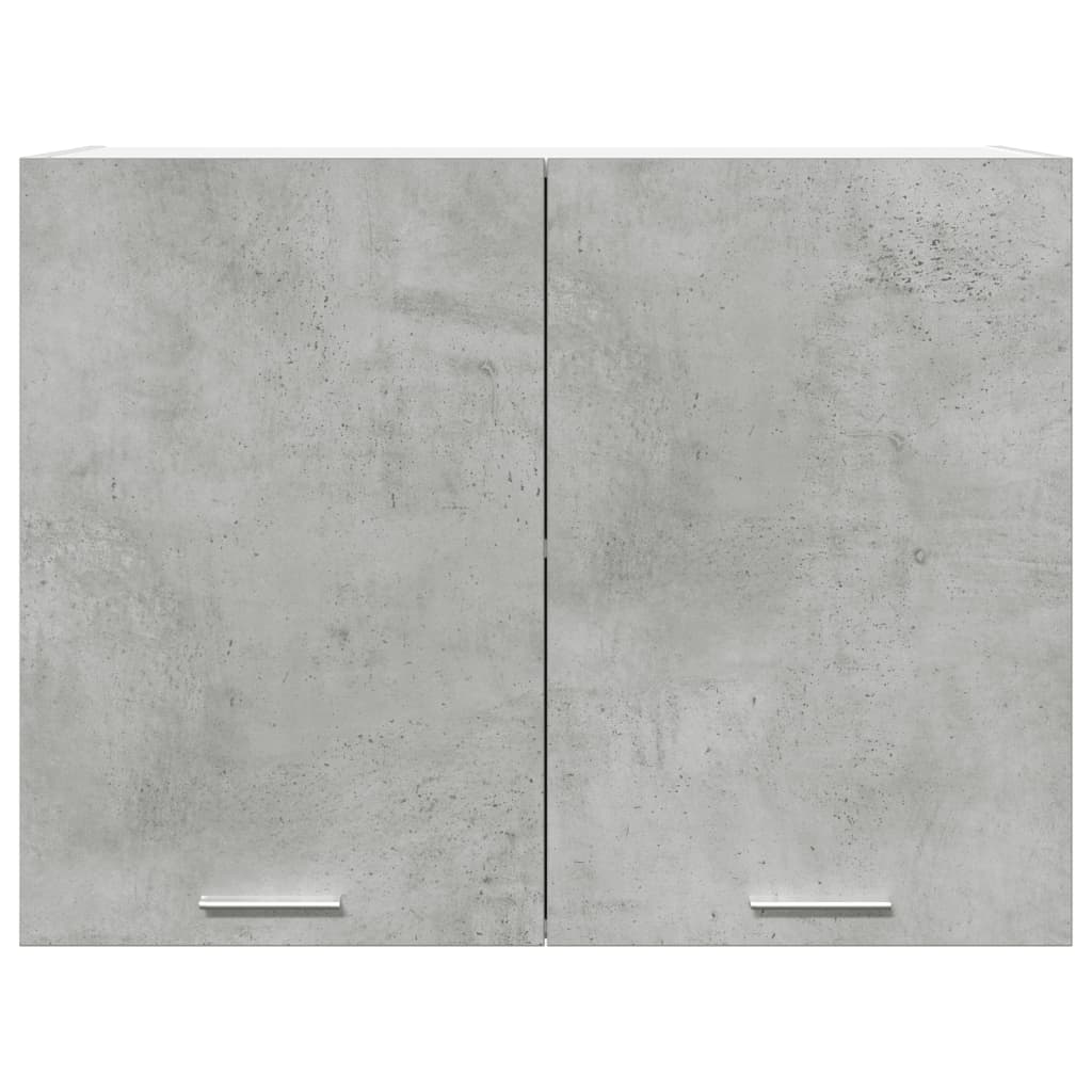 Viseći ormarić "Lyon" Betonsko sivi 80x31x60 cm Inženirsko drvo