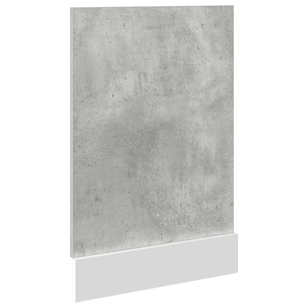Panel za perilicu posuđa "Lyon" betonsko siva 45x3x67 cm