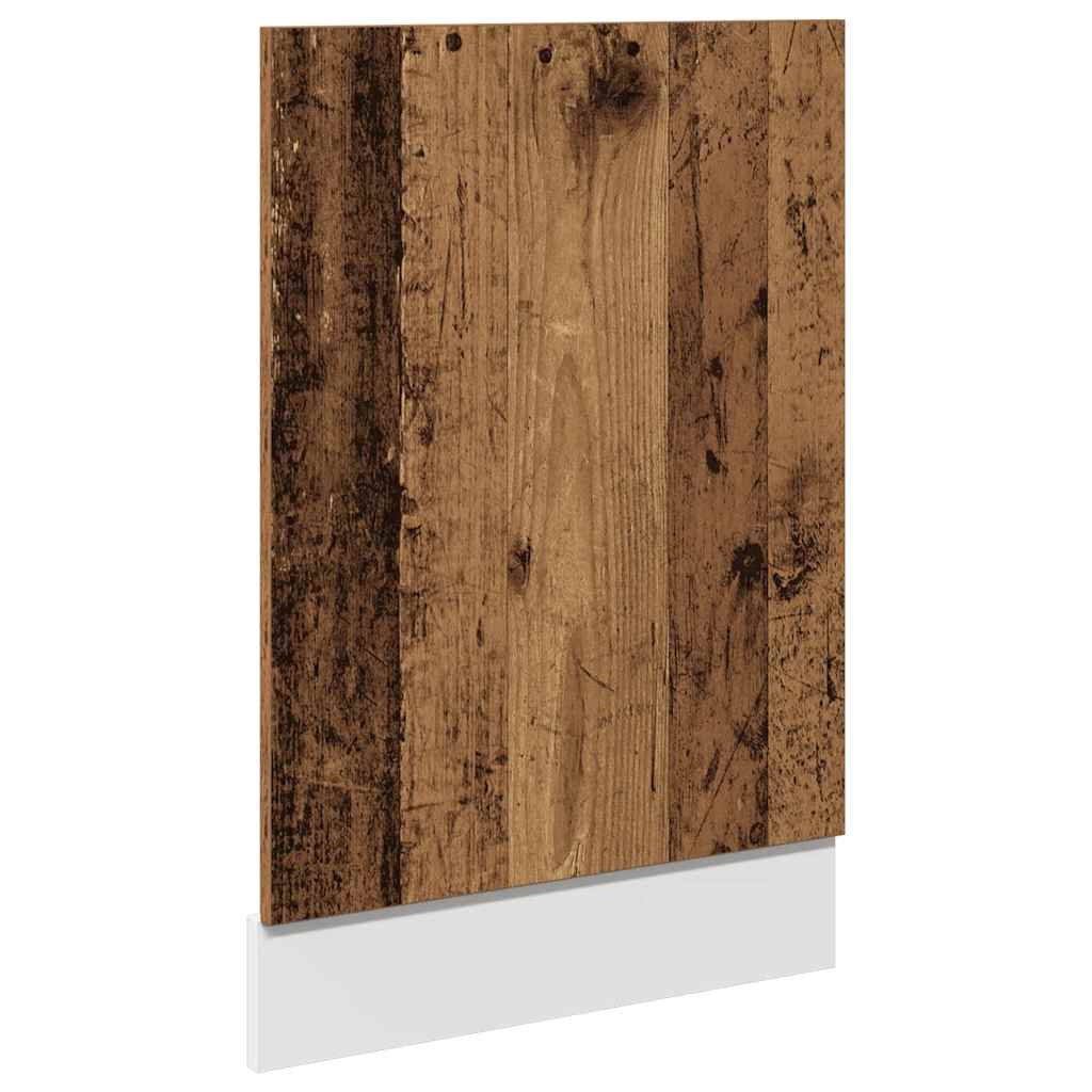Panel za perilicu posuđa "Lyon" Staro drvo 45x3x67 cm Konstruirano drvo