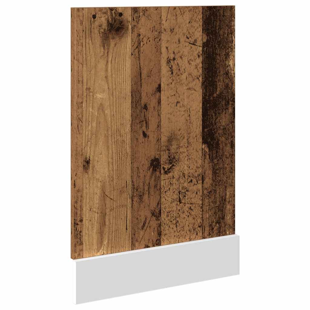 Panel za perilicu posuđa "Lyon" Staro drvo 45x3x67 cm Konstruirano drvo