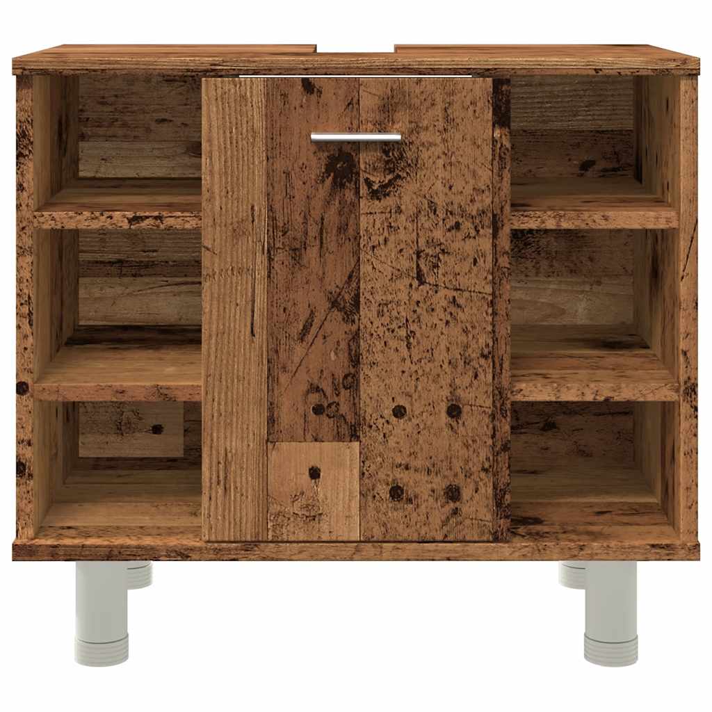 Kupaonski ormarić staro drvo 60x32x53,5 cm konstruirano drvo