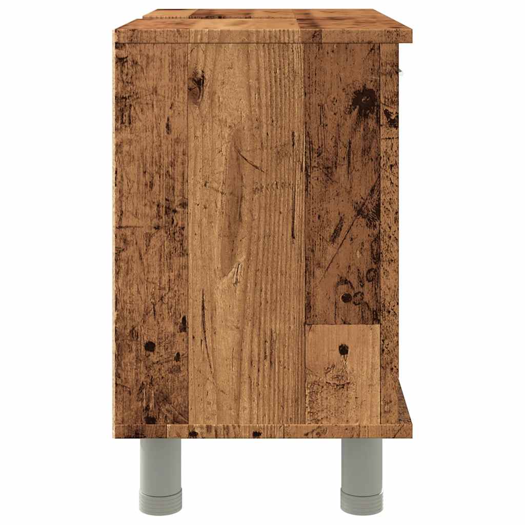 Kupaonski ormarić staro drvo 60x32x53,5 cm konstruirano drvo