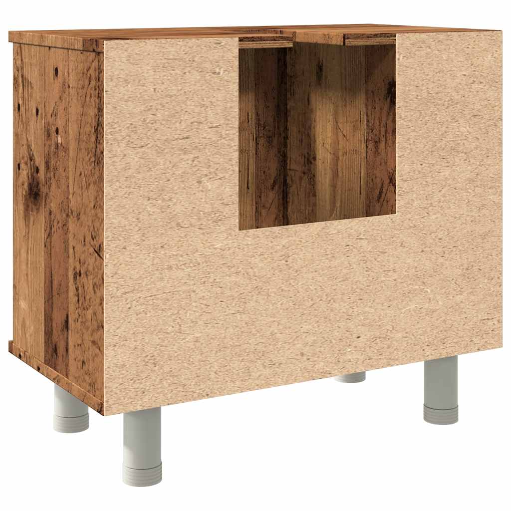 Kupaonski ormarić staro drvo 60x32x53,5 cm konstruirano drvo